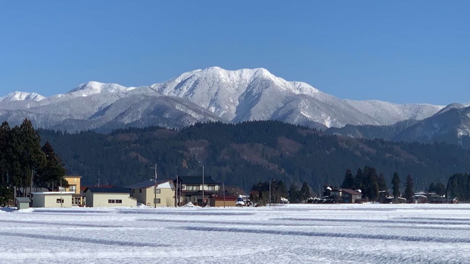 町内雪景色